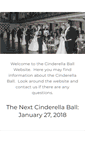 Mobile Screenshot of cinderellaball.com